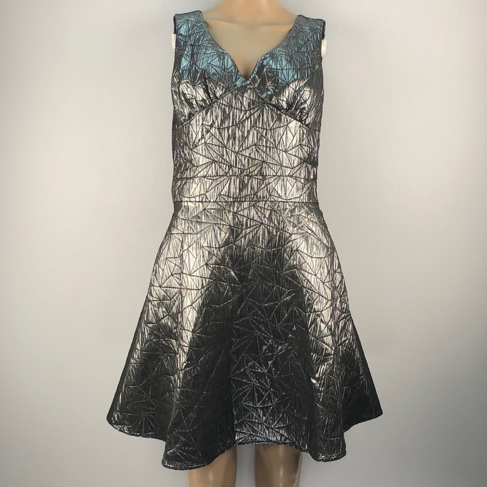 Alices Pig Metalic Dress short sleeve